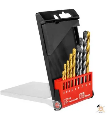 ست مته آهن و بتن 9 عددی RH-5585 رونیکس