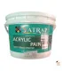 رنگ آکریلیک سفید نیمه براق 3/750 کیلوگرمی ساتراپ