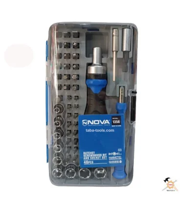 ست بیت و بکس 48 پارچه 1356 نووا