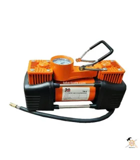 کمپرسور باد فندکی دو سیلندر با تبدیل برق شهری بیست