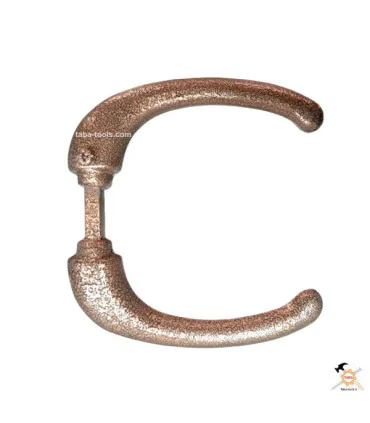 دستگیره درب آهنی دو خم دولفین DOLPHIN