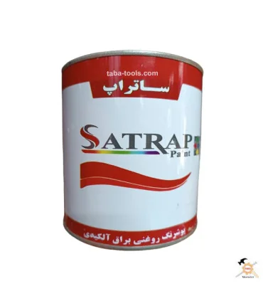 رنگ روغنی آبی نیسانی براق یک کیلویی ساتراپ