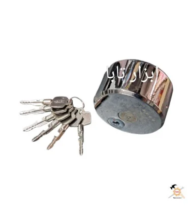 قفل فولادی گرد نشکن آریا مدل سردار 45*80