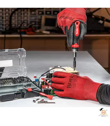 ست سری پیچ گوشتی و بکس 55 پارچه رونیکس مدل RH-2717