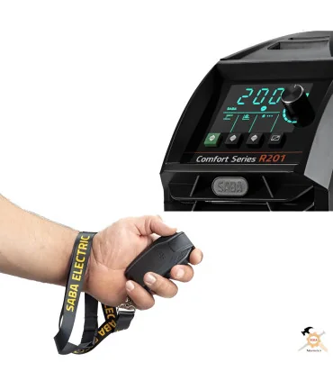 اینورتر جوشکاری 200 آمپر صبا R201 ریموت دار