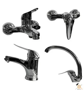 ست شیر اهرمی رستاک مدل باران