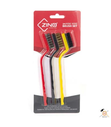 فرچه سیمی مسواکی 3 تایی زینو Zino