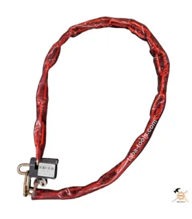 زنجیر دوچرخه با قفل کتابی