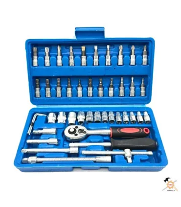 جعبه بکس 46 پارچه 1/4 اینچ باس BOSS مدل bs-46