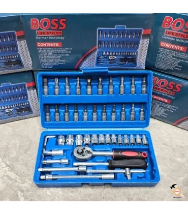 جعبه بکس 46 پارچه 1/4 اینچ باس BOSS مدل bs-46