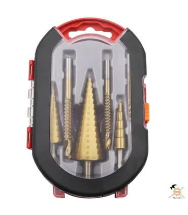 ست مته کاجی و شیارزن 6 عددی