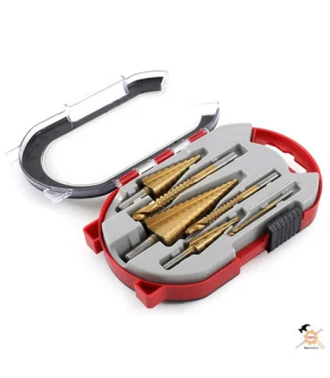 ست مته کاجی و شیارزن 6 عددی