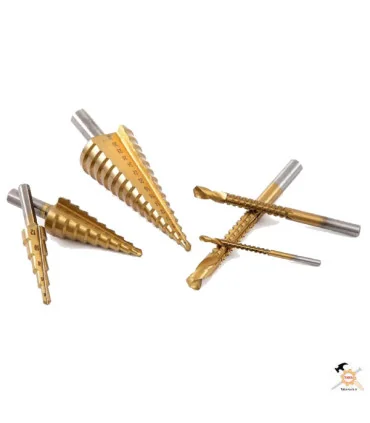 ست مته کاجی و شیارزن 6 عددی