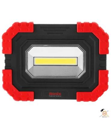 نور افکن کتابی شارژی 900 لومن رونیکس RH 4273