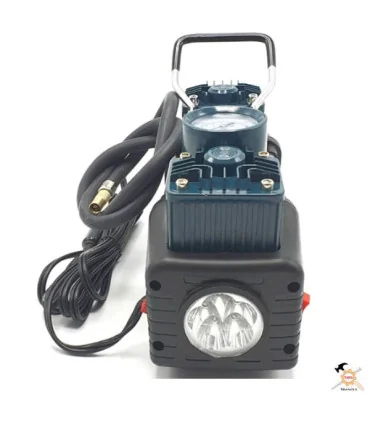 پمپ باد فندکی دو سیلندر با لوازم باس BOSS