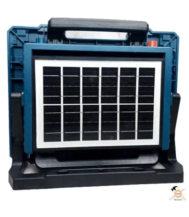 پروژکتور شارژی خورشیدی 200 وات مدل W8109-1