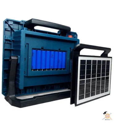 پروژکتور شارژی خورشیدی 200 وات مدل W8109-1