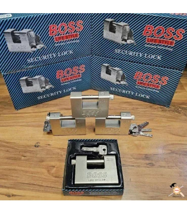 قفل کتابی فولادی 94 باس BOSS مدل Bs-lock94