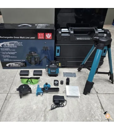 تراز لیزری 16 خط نور سبز طرح ماکیتا