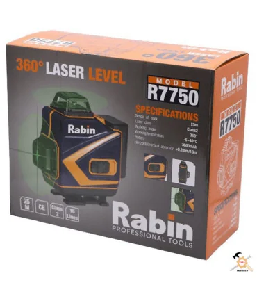 تراز لیزری 16 خط 360 درجه 4 بعدی رابین مدل R7750