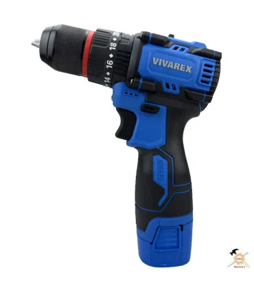 دریل شارژی چکشی 16/8ولت براشلس ویوارکس VR1610V-21BL