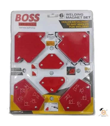 گونیا مگنت جوشکاری 6 عددی باس BOSS مدل MAG