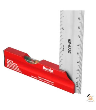 گونیا 20 سانتی متری ترازدار رونیکس مدل RH-9720