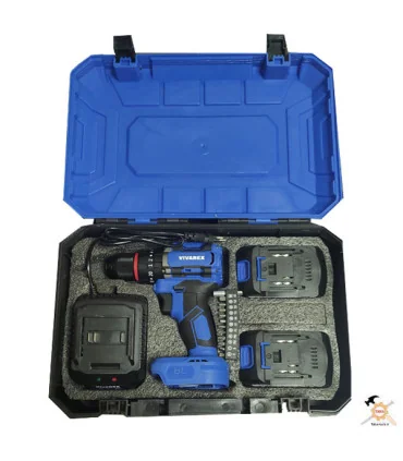 دریل شارژی چکشی 20 ولت براشلس ویوارکس VR2010-IBL