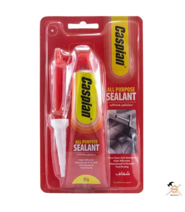 چسب آکواریوم شفاف 85 گرمی کاسپین