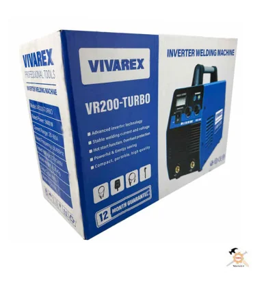 اینورتر جوشکاری 200 آمپر توربو ویوارکس مدل VR200-TURBO