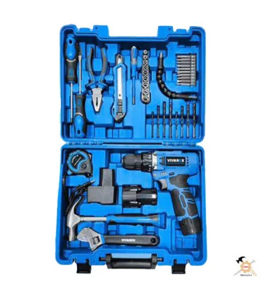 کیت دریل شارژی 40 پارچه ویوارکس مدل VR1240-CDK