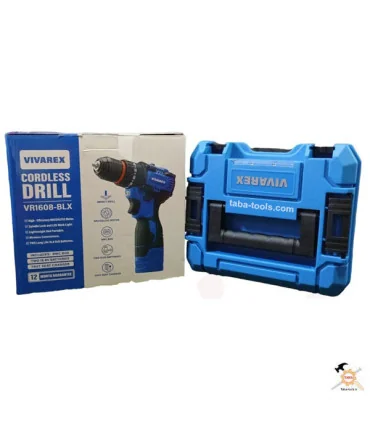 دریل شارژی چکشی 16/8ولت براشلس ویوارکس مدل VR1608-BLX