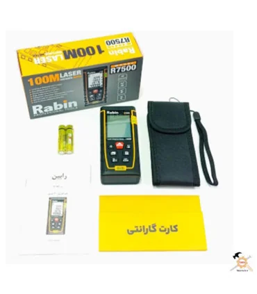 متر لیزری 100 متری نور قرمز رابین مدل R7500
