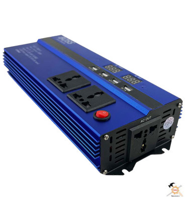 مبدل برق خودرو باس مدل BS123 TYN254-8 ظرفیت 3500 وات