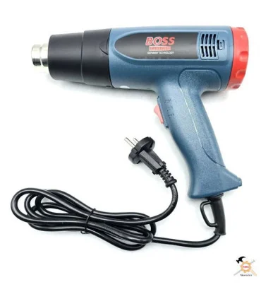 سشوار صنعتی دیمردار 2000 وات باس BOSS مدل BS-HEAT GUN2