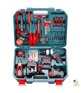 کیت دریل شارژی 20 ولت 53 پارچه رونیکس مدل RS-8620