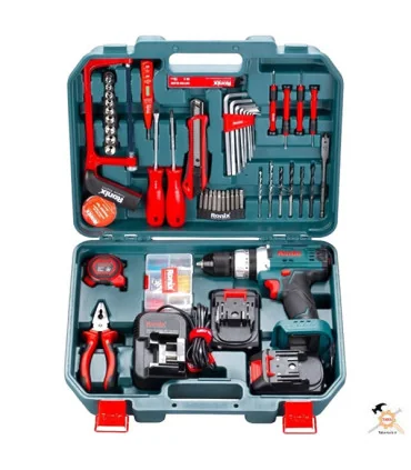 کیت دریل شارژی 20 ولت 53 پارچه رونیکس مدل RS-8620