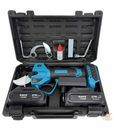 قیچی شارژی باغبانی راویکس مدل RX_2130 کد 31 سایز 11 اینچ