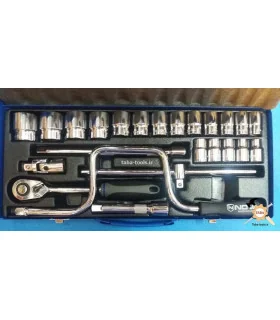 جعبه بکس 1/2 اینچ 24 پارچه نووا