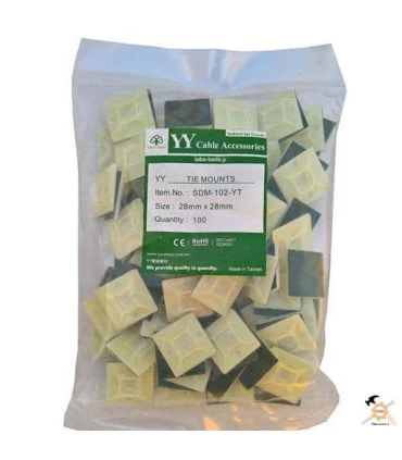 بست چسبی بزرگ 10 عددی وای وای YY