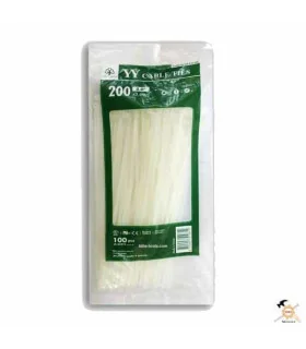 بست کمربندی پلاستیکی 20 سانت 100 عددی ان اس اس NSS