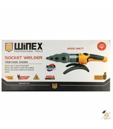 اتو لوله سبز 2000 وات همراه با لوازم مدل EH 2204 WINEX وینکس