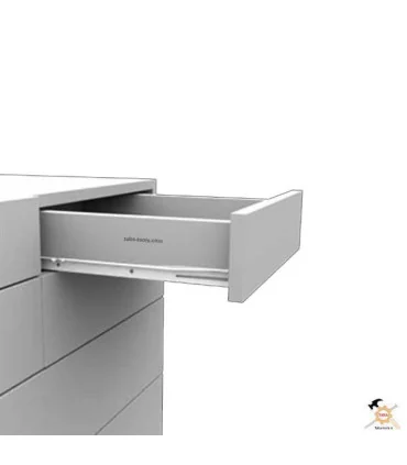 ریل کشو 40 سانت سفید