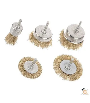 ست 5 عددی فرچه سیمی سر دریلی