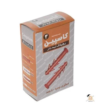 رولپلاک 4 سانت لبه دار کاسپین بسته 100 عددی