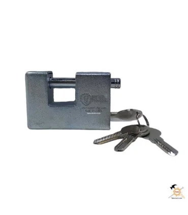 قفل کتابی روکش استیل 90 کلون