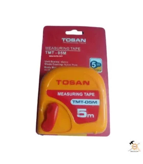 متر نواری فلزی 5 متری مدل TMT 05M توسن