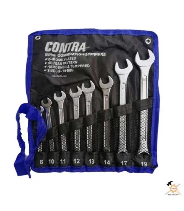 آچار یکسر رینگ 8 عددی کنترا CONTRA