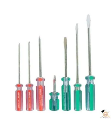 ست پیچ گوشتی دسته کریستالی 7 عددی ارزان