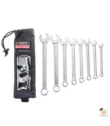 آچار ست 8 عددی یکسر رینگ توسن